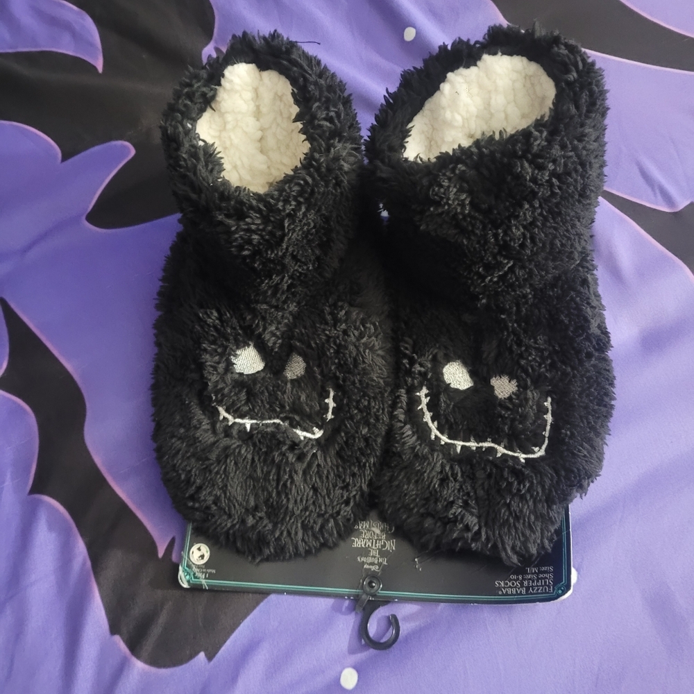 The Nightmare Before Christmas Slipper Socks
